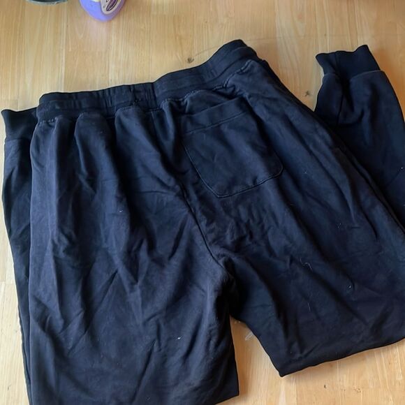 ONIA Black Joggers Sweatpants Large Active - Picture 3 of 3